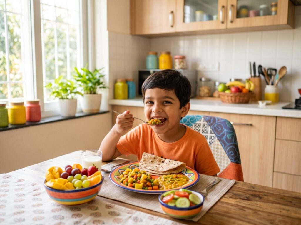 Balance of food is the main priority of Child Nutrition